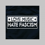 Love Music Hate Fascism - plavky s motívom - plavkové pánske kraťasy s pohodlnou gumou v páse a šnúrkou na dotiahnutie vhodné aj ako klasické kraťasy na voľný čas Love Music Hate Fascism - plavky s motívom - plavkové pánske kraťasy s pohodlnou gumou v páse a šnúrkou na dotiahnutie vhodné aj ako klasické kraťasy na voľný čas